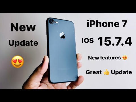 iPhone 7 NEW Update IOS 15.7.4 😍 - New exciting features 😎😍🥰