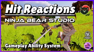 Hit Reaction using Ninja Bear Studio in Unreal Engine 5