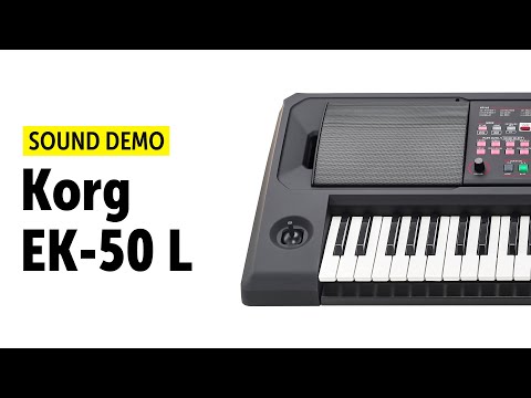 Демонстрация звучания синтезатора Korg EK-50 L