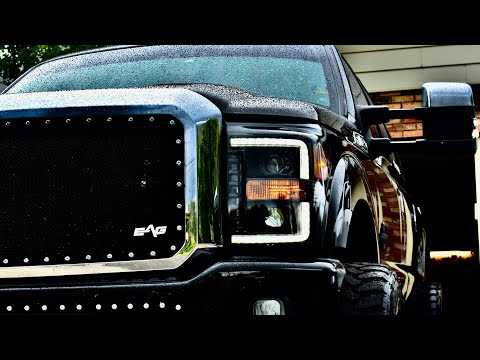 Installing a Cold air Intake on a 2015-2020 6.7 Powerstroke (Tuned and Deleted) F250 Platinum