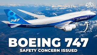 Boeing 747 Safety Concern
