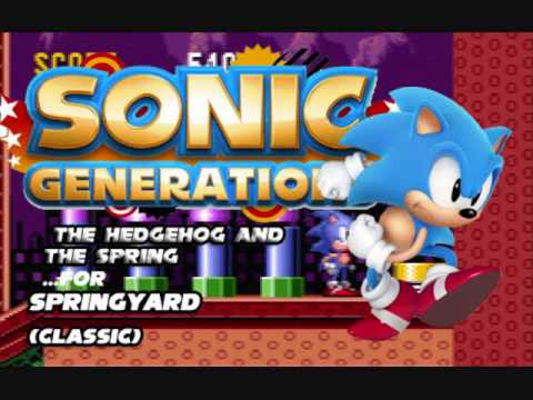 Sonic Generations- "The Hedgehog And The Spring"... for Springyard (Classic)