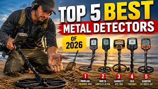 Top 5 Best Metal Detectors of 2026 🔥 Best Gold & Treasure Hunting Detectors Reviewed