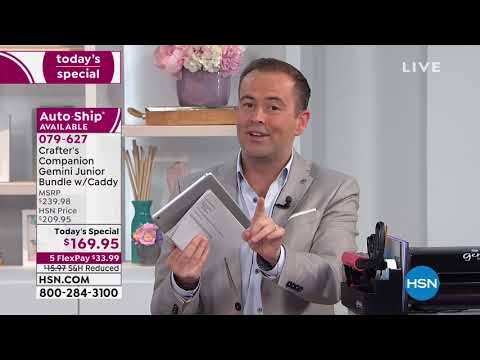 HSN | Crafter's Companion 05.07.2019 - 12 AM
