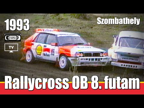 RallyCross OB 8. futam Szombathely  1993  -  RallyeShop.hu