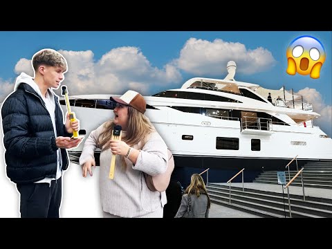 Sandra & Luca auf der YACHT MESSE