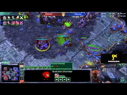 Whitera vs Mitsuray [PvZ] #SC2 #HOTS