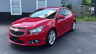 2012 Chevy Cruze LTZ RS call 765-456-1788 @ www.tonyspreowned.com