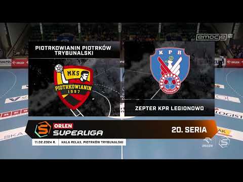 20. Seria Piotrkowianin Piotrków Trybunalski - Zepter KPR Legionowo SKRÓT