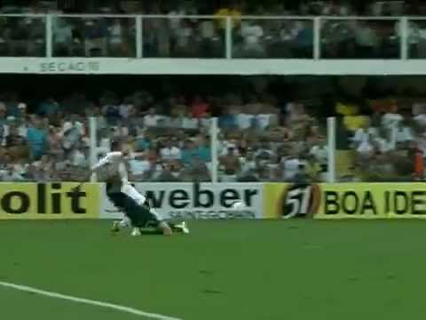 Gol Montillo - Santos 2-1 Guarani - Campeonato Paulista 16/03/2013 - 4
