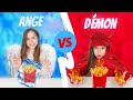 Angel VS Demon HOT VS COLD CHALLENGE Hot VS Cold Challenge KIARA PARIS