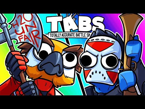 TABS Funny Moments - Protester Vanoss VS Delirious Army! (Totally Accurate Battle Simulator) Video