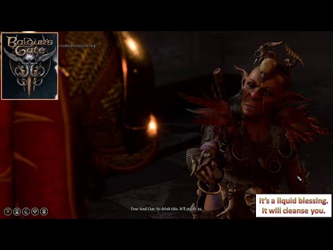 [*/\*] Baldur's Gate 3 - It's a liquid blessing. It'll cleanse you (Cinematic)