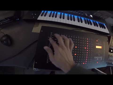 Namm 2019 - Mode Machines SEQ 12 triggering Behringer Deepmind 12