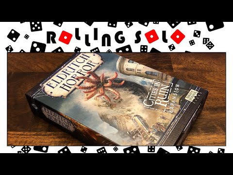 Eldritch Horror  | Cities in Ruin Expansion | Unboxing