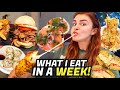 How Much Do I ACTUALLY EAT As A Food Influencer FULL WEEK Of Eating