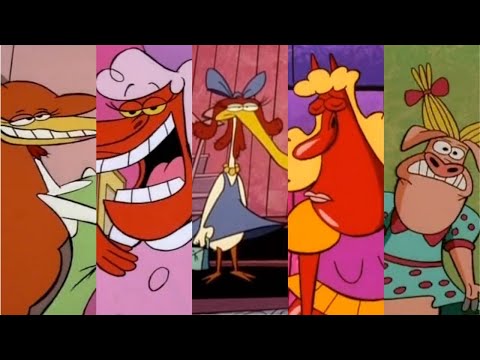 Crossdressing in Cartoons: Cow and Chicken