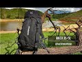 Mochila Semi Cargueira Curtlo - Hiker 35+5L - Preto
