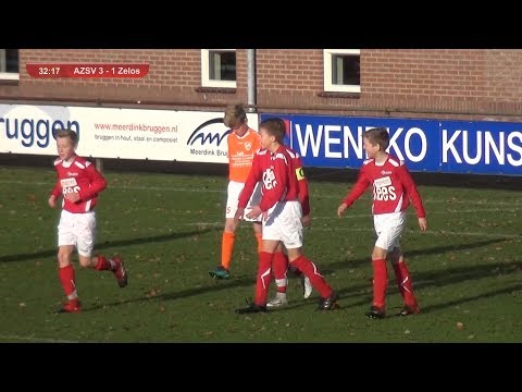 Samenvatting AZSV JO13-1 vs Zelos JO13-1 (25-11-2017)