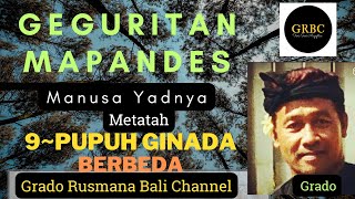 Download lagu GEGURITAN MAPANDES-METATAH(MANUSA YADNYA) 9~PUPUH GINADA BERBEDA@grbc19 mp3