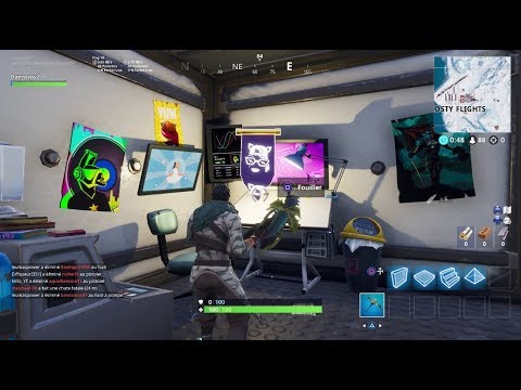 emplacement de la banniere cachee semaine 2 fortnite battle royale - emplacement renard fortnite