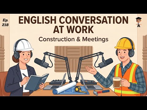 English Conversation at Work | Speak English Practice | Mr. English Podcast