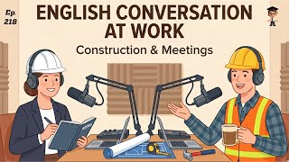 English Conversation at Work | Speak English Practice | Mr. English Podcast