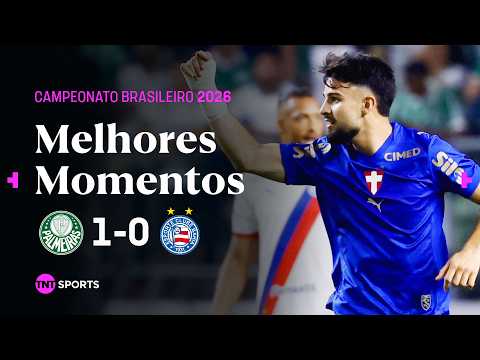 FLACO LÓPEZ DECIDE EM FALHA DO GOLEIRO E VERDÃO ENCOSTA NA LIDERANÇA | PALMEIRAS 1X0 BAHIA
