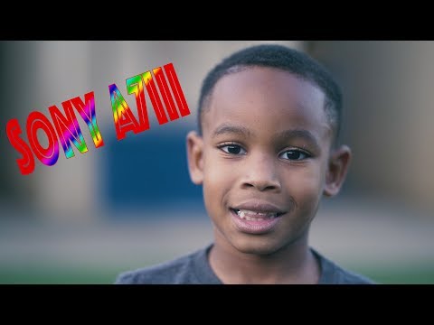 Sony A7III and Sony FE 85mm 1.8 Cinematic Video Test X When Children Play