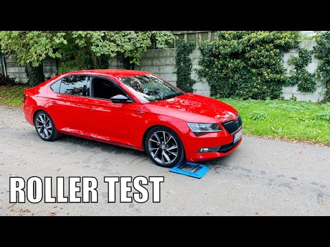 Škoda Superb 4x4 III 4x4 Test on Rollers - CarCaine