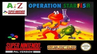 A to Z of SNES games - OPERATION STARFISH (James Pond 3)