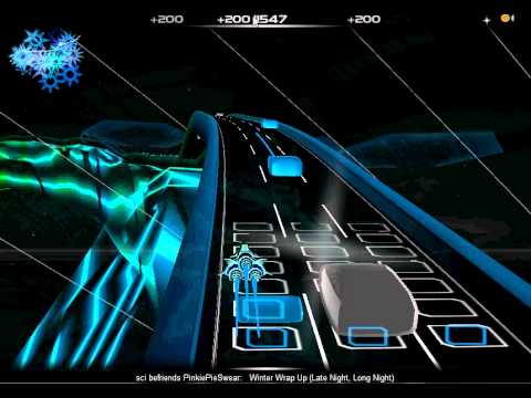 Audiosurf: sci befriends PinkiePieSwear - "Winter Wrap Up (Late Night, Long Night)"