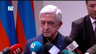 Սերժ Սարգսյան․ Մեր ամենահզոր զենքերը չեն օգտագործվել՝ ինձ համար անհասկանալի պատճառով: Լրաբեր
