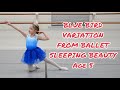 Sleeping Beauty Ballet Bluebird Variation 5 Yo Princess Florine