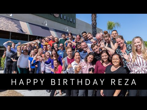 Reza's Happy Birthday video - Manna Development