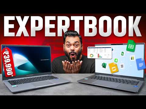 Asus ExpertBook P1, P3 & P5 First Impressions ⚡ The Ultimate Business Laptop @₹39,990*