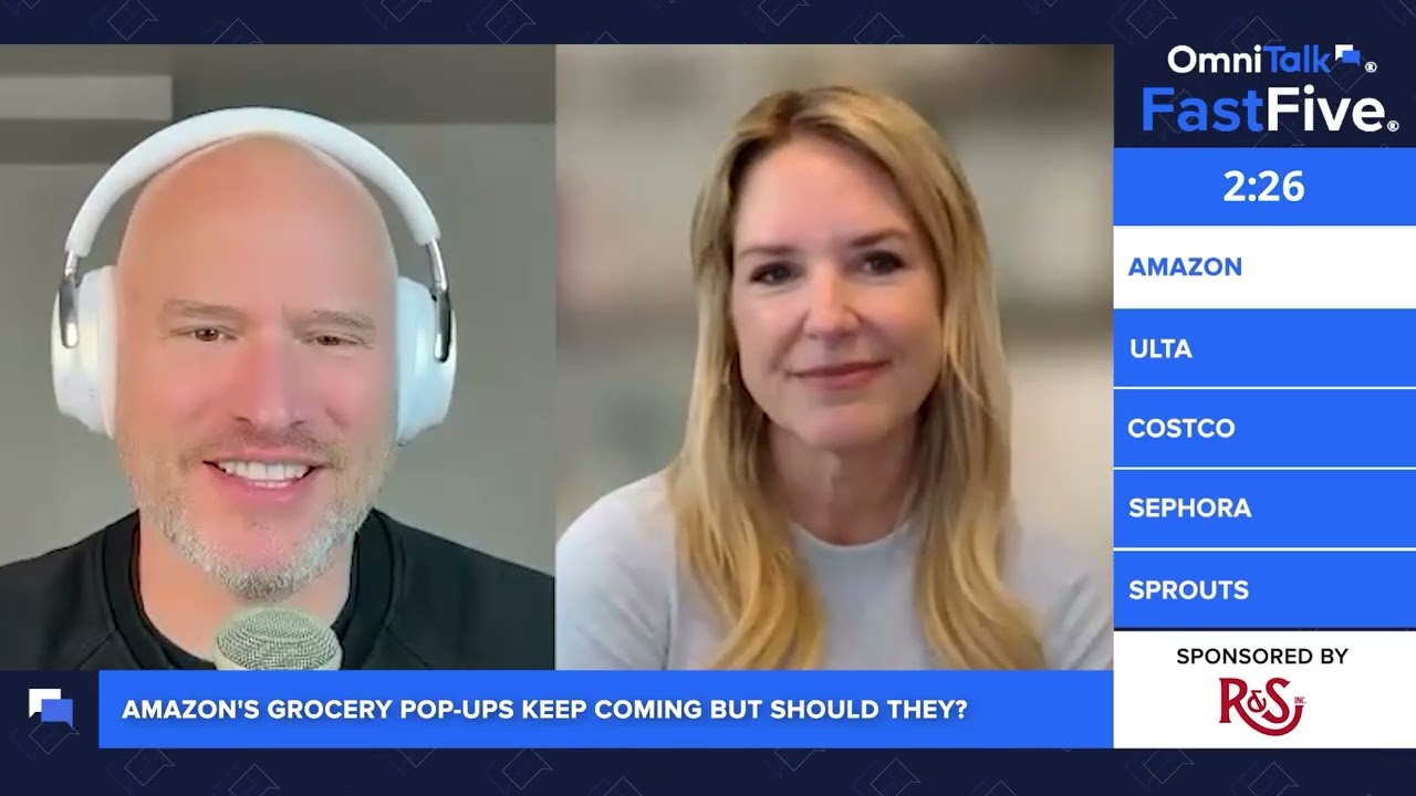 Amazon’s Grocery Pop-Ups Keep Coming, But Should They? | Fast Five Shorts