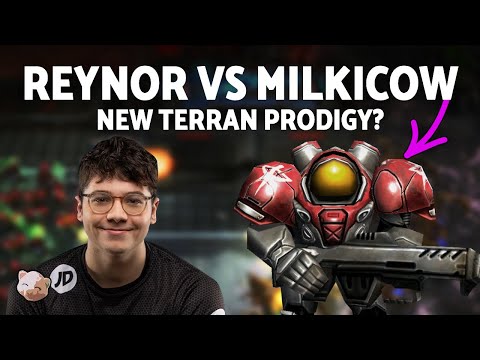 StarCraft 2 - Reynor vs a New Terran Prodigy? Milkicow (Bo3 ZvT)
