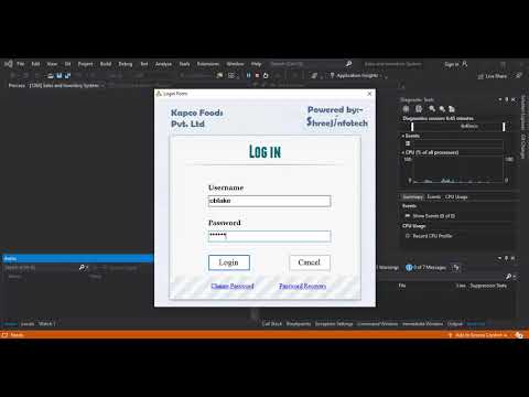 Sales and Inventory System using VB.NET and MS Access with Source Code | SourceCodester