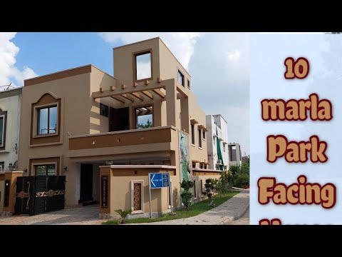 10 Marla House PARK FACING for sale in Bahria Town Lahore, COMMERCIAL area at walking distance