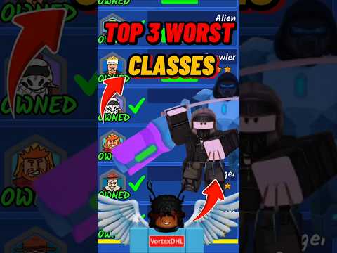 TOP 3 WORST Classes you should NOT buy in Roblox 99 Nights in the Forest #roblox #99nightintheforest