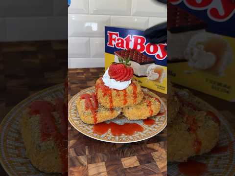 FatBoy fried ice cream sandwiches #shorts