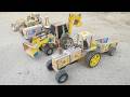 How To Make Matchbox Tractor At Home Diy Mini Tractor Mini Tractor Science Project