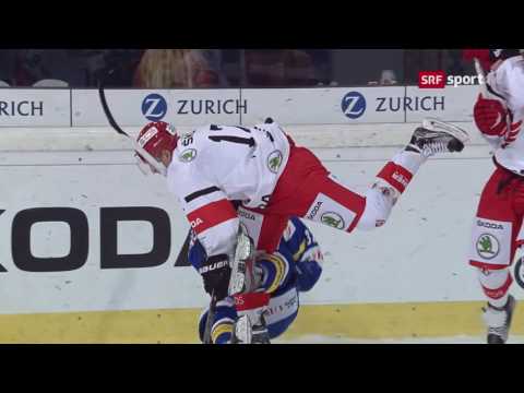 SRF Highlights Spiel 08: HC Davos - Avtomobilist Yekaterinburg