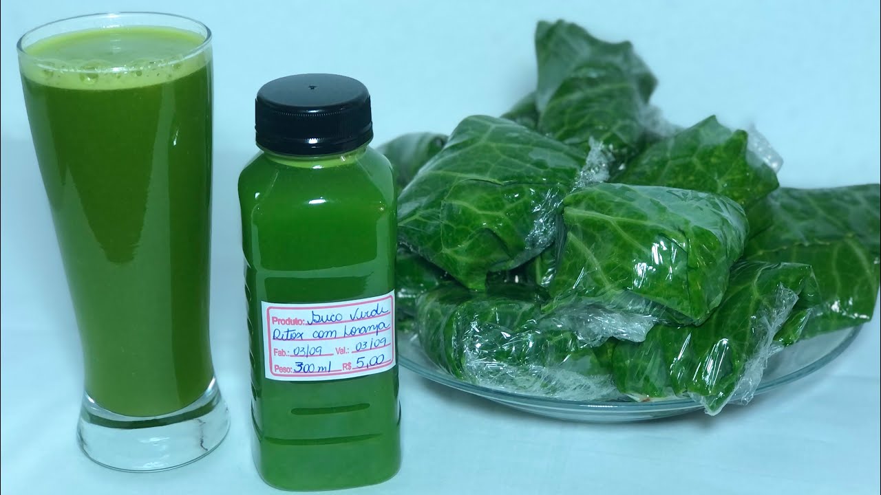 AULA 03 - CURSO DE SALGADOS E SUCOS - SUCO VERDE / SUCO DETOX