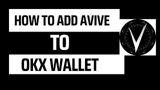 How To Add Avive To OKX Wallet // Check Your Avive Airdrop