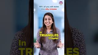 Don’t make this “Silly Mistake” from “Triangles” 🤯 | PYQ | #ytshorts #boards2024 #class10