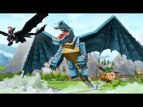 HOW TO TRAIN YOUR DRAGON IN MINECRAFT! The Movie