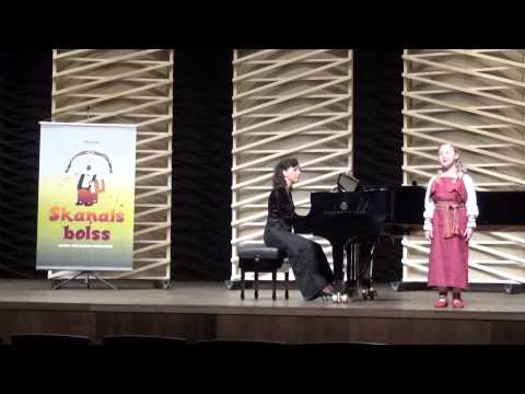 Elizabete Lukaševiča. ''Duraciņa dziesma''(Skaņais bolss. 2014.g.)