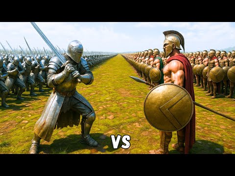100,000 Heavy Knights vs 100,000 Spartans – War of the Ages
